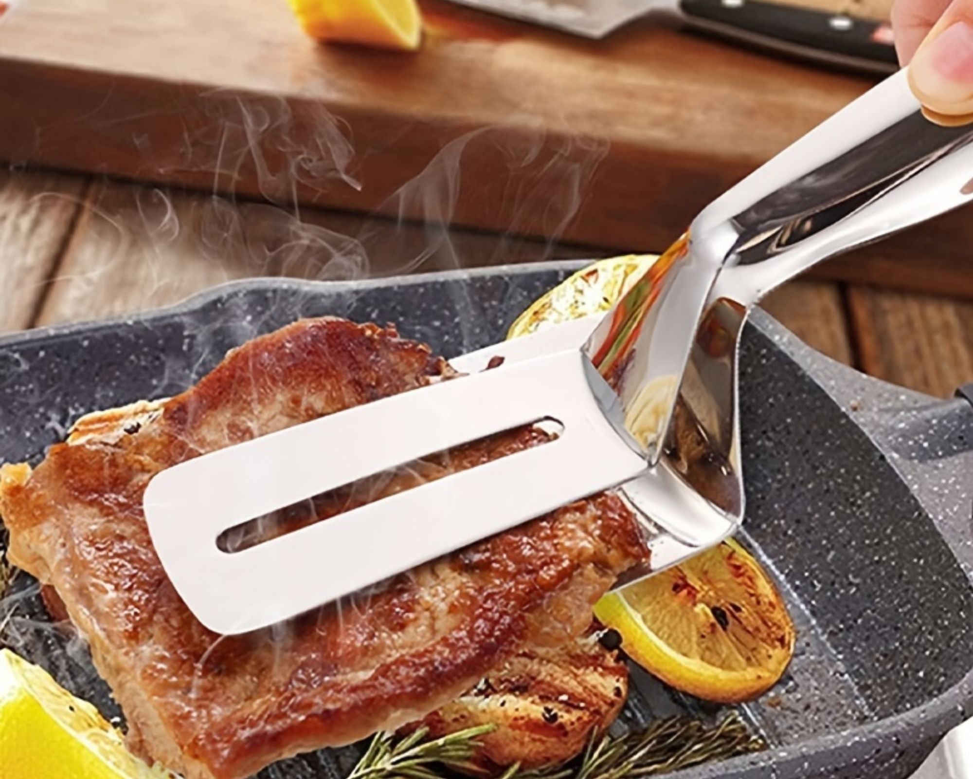Grillix - Pinza per grigliare in acciaio inox