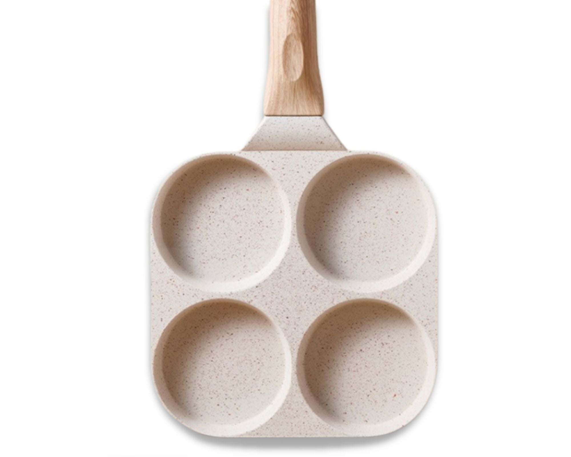 Polix - Padella beige a 4 stampi (+ 2 utensili GRATUITI)